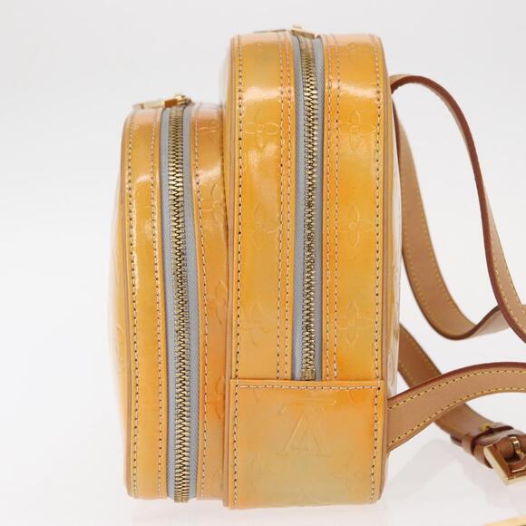 LOUIS VUITTON Monogram Vernis Marley Backpack Gris M91038 LV Auth 151778 main image 16